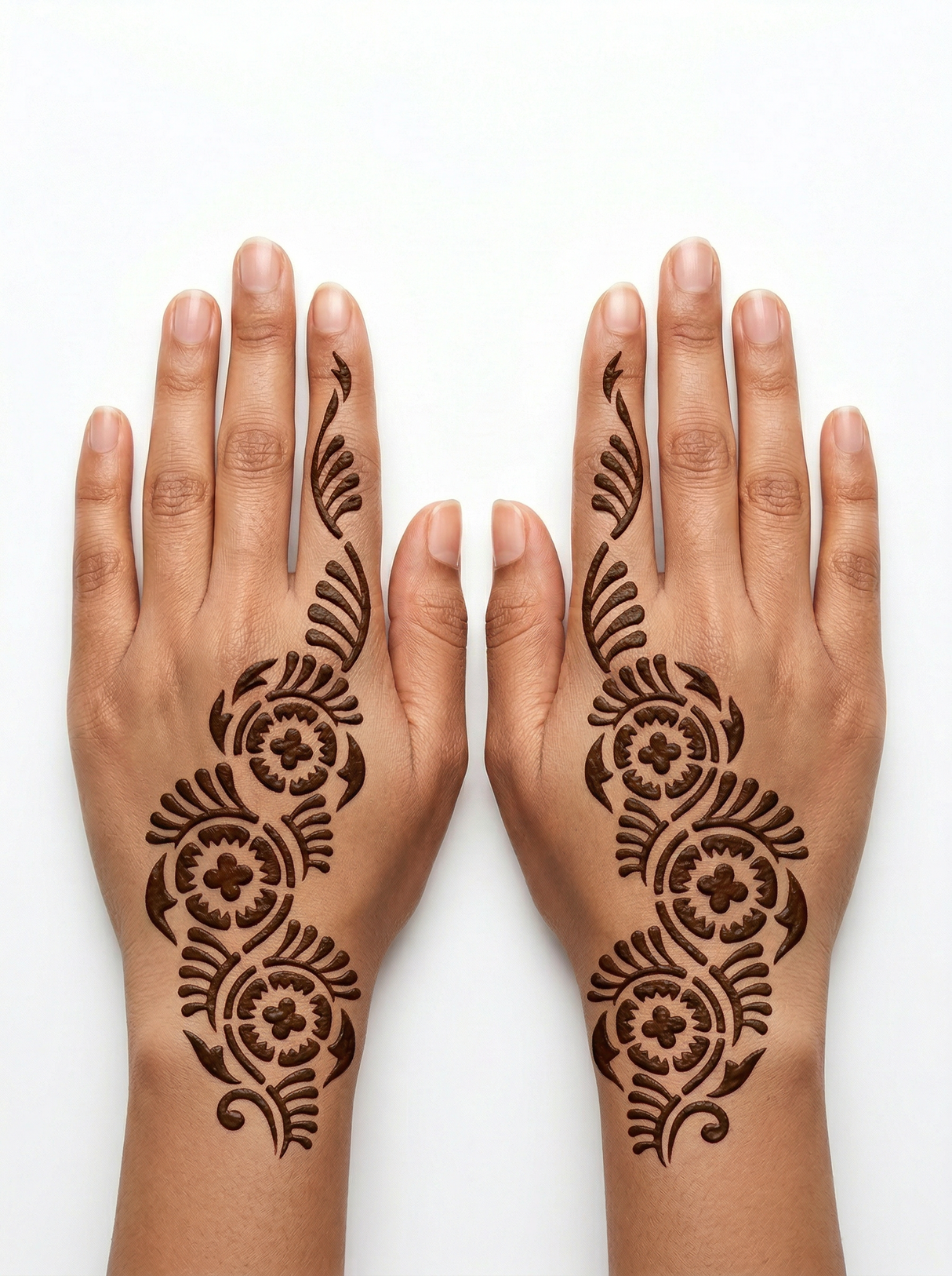 Henna Designs Mubaraka Hijab