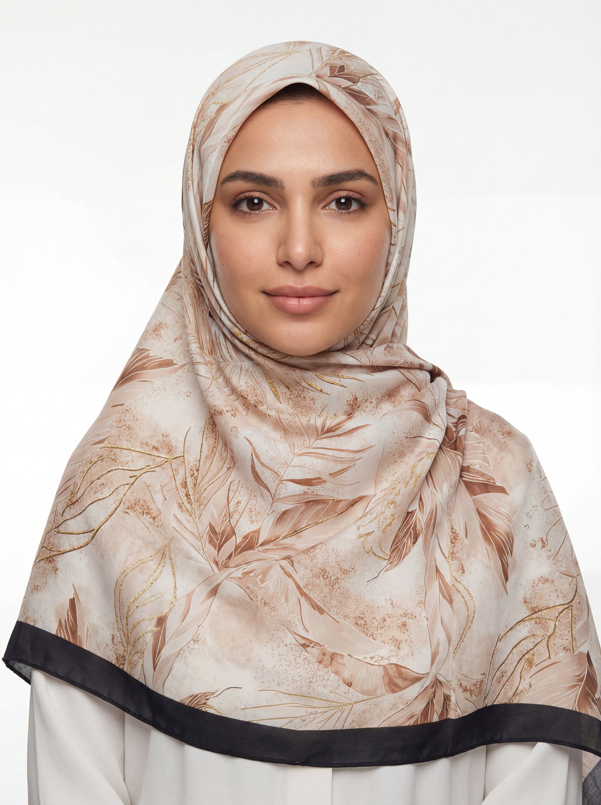 Samaa Bloom Satin Scarf Mubaraka Hijab