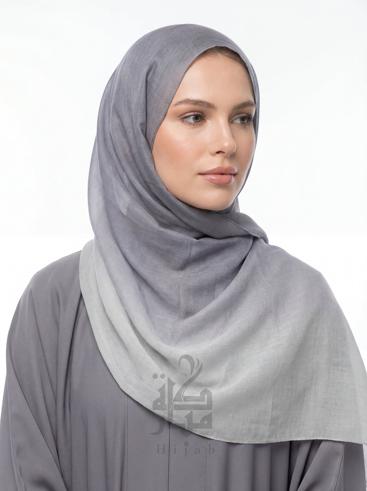Linen Two Tone Hijab Mubaraka Hijab