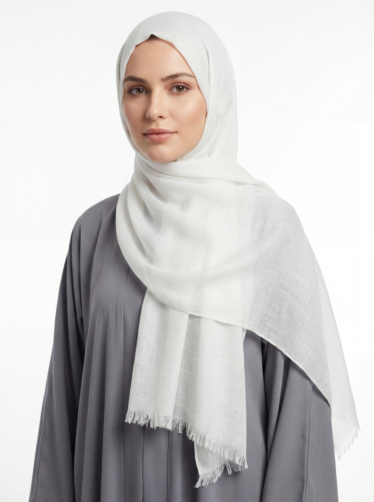 Linen Two Tone Hijab Mubaraka Hijab