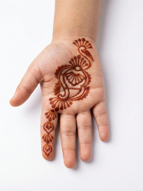 Baby Henna Designs Mubaraka Hijab