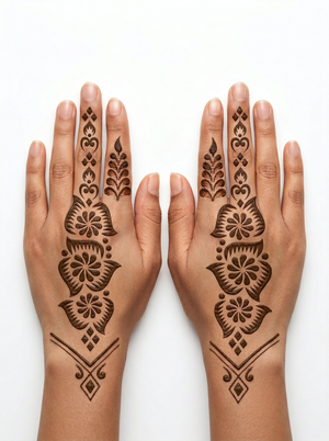Henna Designs Mubaraka Hijab
