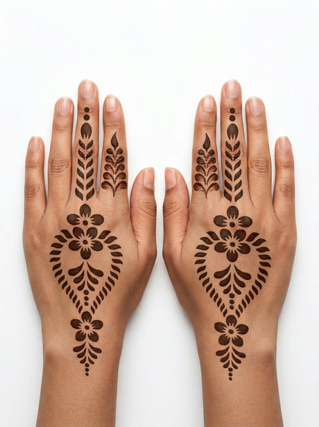 Henna Designs Mubaraka Hijab