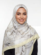 Samaa Bloom Satin Scarf Mubaraka Hijab