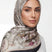Sahara Bloom Satin Scarf Mubaraka Hijab