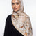 Sahara Bloom Satin Scarf Mubaraka Hijab