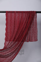 Lace Block Design Hijab Mubaraka Hijab