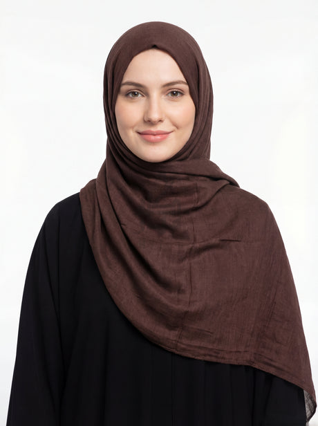 Cotton Jersey Plain Mubaraka Hijab