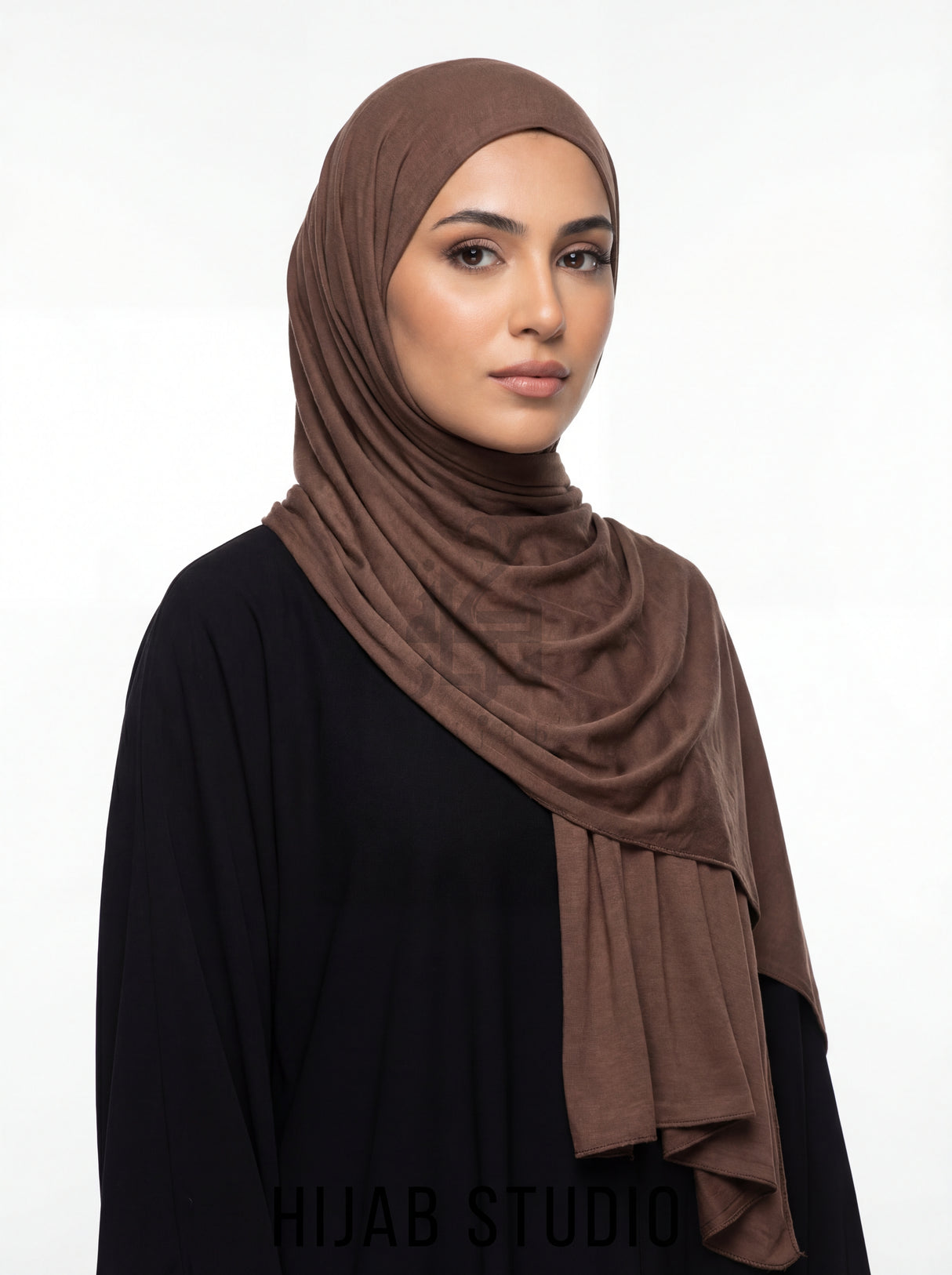 Cotton Jersey Plain Mubaraka Hijab