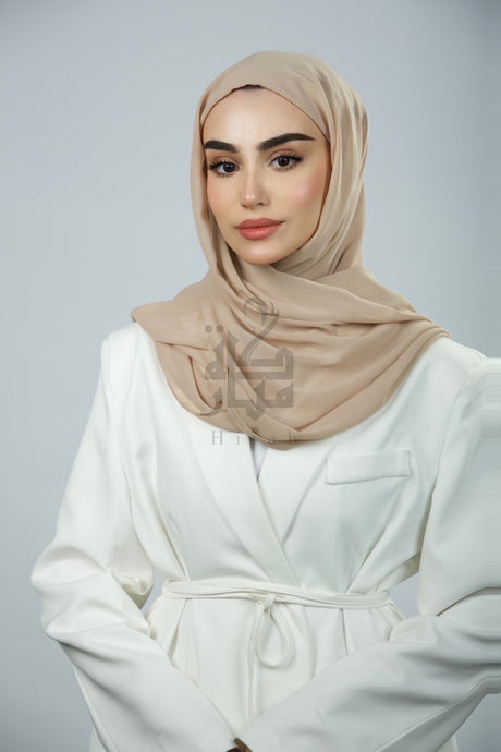 Chiffon Korea Plain - Mubaraka Hijab