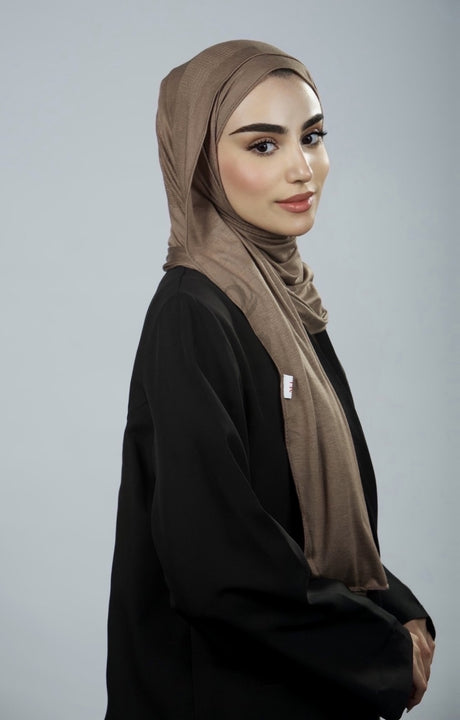 Jacquard Wave Print Hijab - Mubaraka Hijab