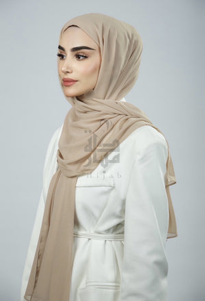 Chiffon Korea Plain - Mubaraka Hijab