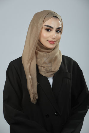 Linen One Tone Hijab - Mubaraka Hijab