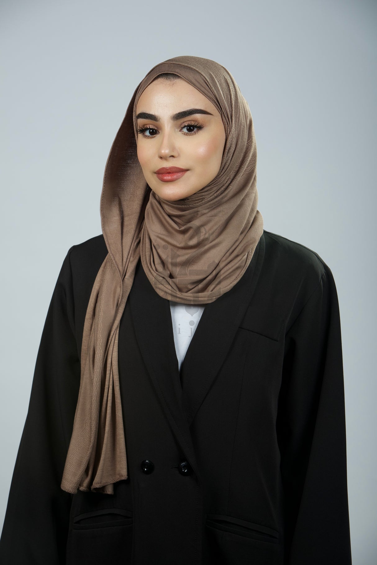 Jacquard Wave Print Hijab - Mubaraka Hijab