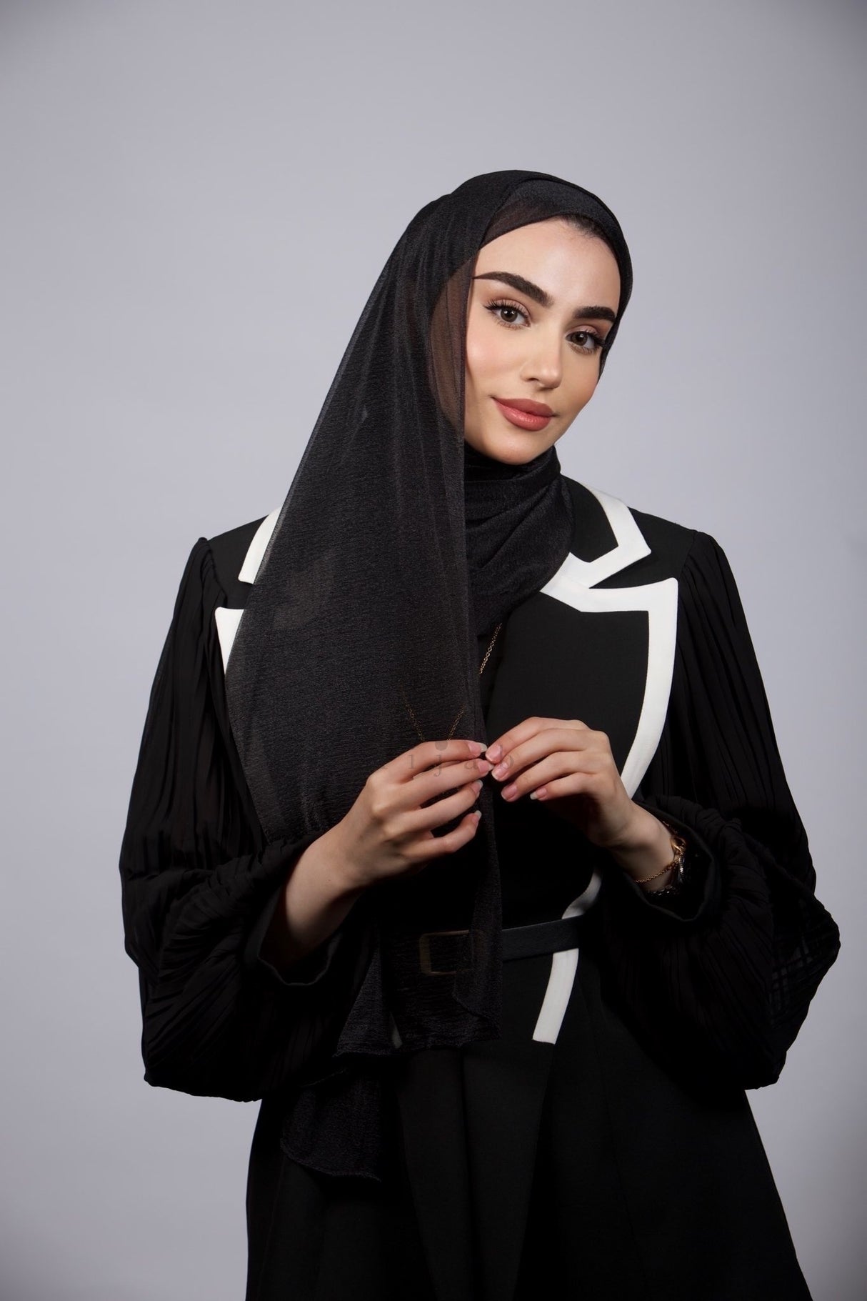 Cashmere Plain Hijab - Mubaraka Hijab