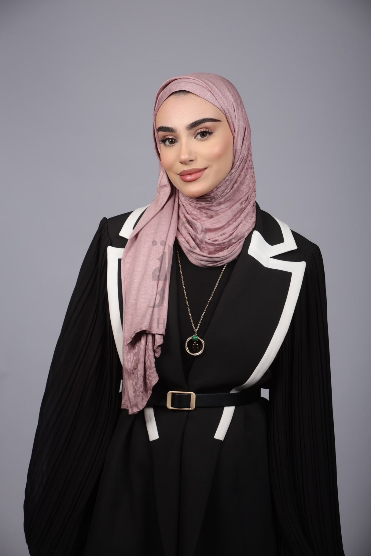 Jacquard Tiger Print Hijab - Mubaraka Hijab