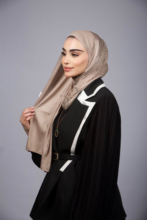 Jacquard Tiger Print Hijab - Mubaraka Hijab