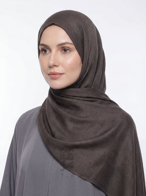 Jacquard Block Printed Hijab Mubaraka Hijab