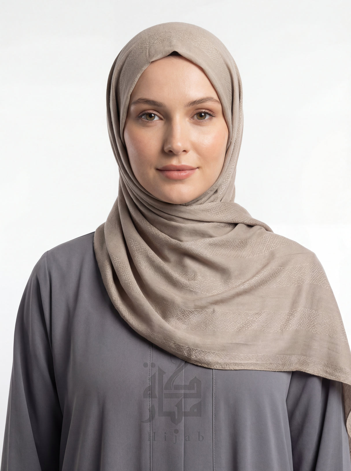 Jacquard Block Printed Hijab Mubaraka Hijab