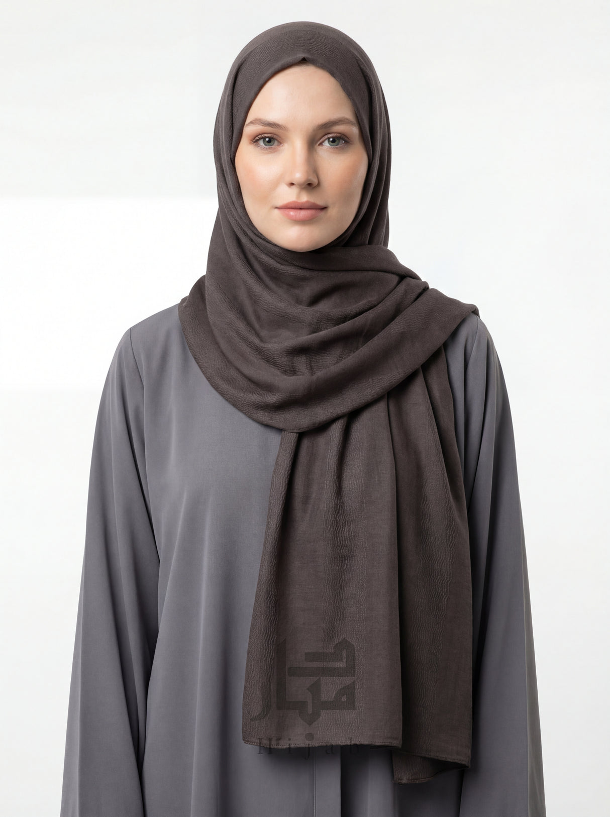 Jacquard Wave Print Hijab Mubaraka Hijab