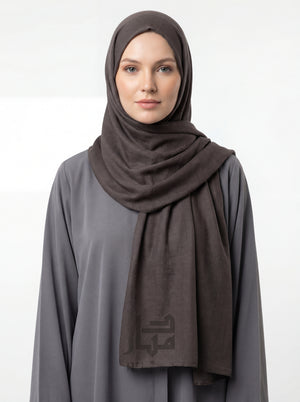 Jacquard Wave Print Hijab Mubaraka Hijab