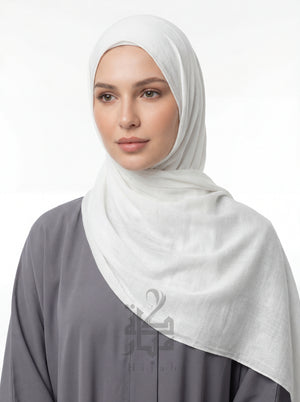 Jacquard Wave Print Hijab Mubaraka Hijab