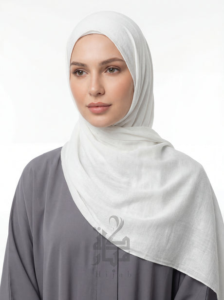 Jacquard Wave Print Hijab Mubaraka Hijab