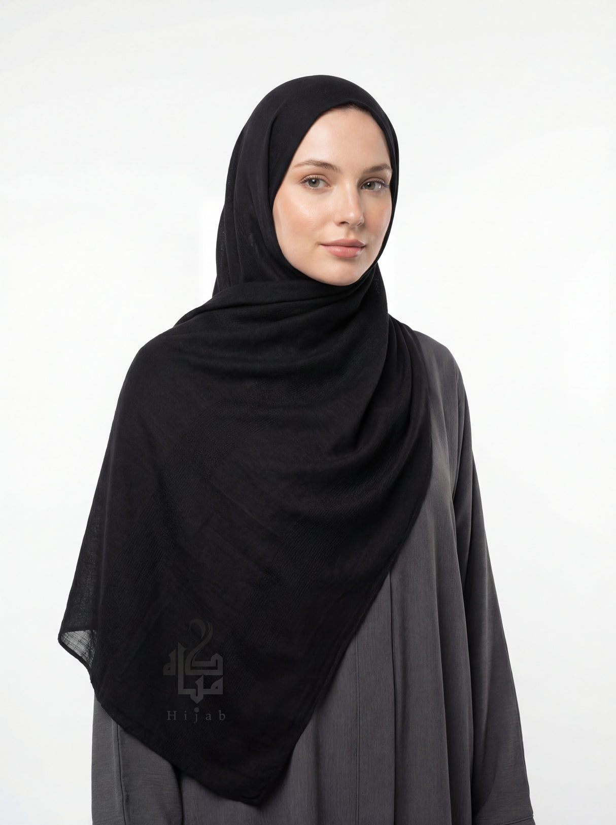 Jacquard Wave Print Hijab Mubaraka Hijab