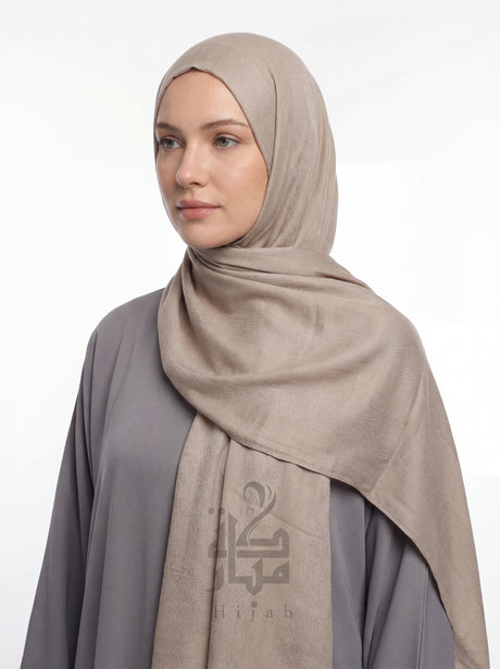 Jacquard Wave Print Hijab Mubaraka Hijab