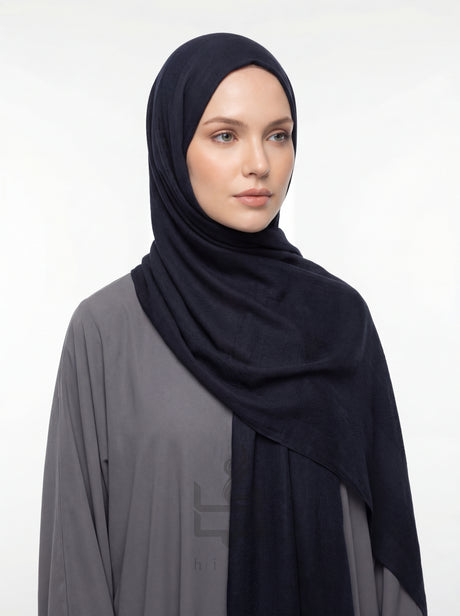 Jacquard Wave Print Hijab Mubaraka Hijab