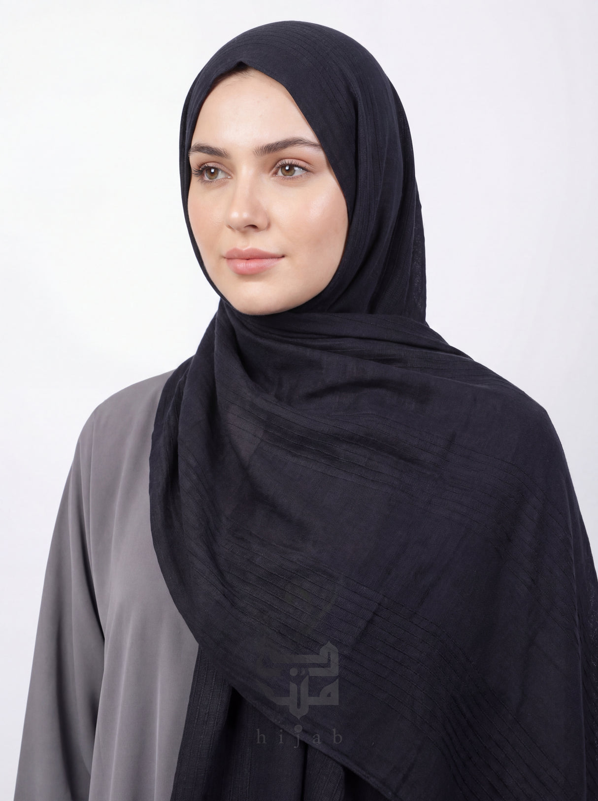 Jacquard Stripe Design Hijab Mubaraka Hijab