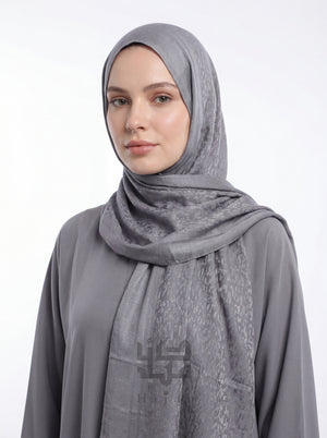 Jacquard Tiger Print Hijab Mubaraka Hijab