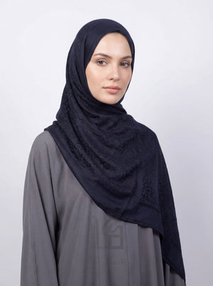 Jacquard Tiger Print Hijab Mubaraka Hijab