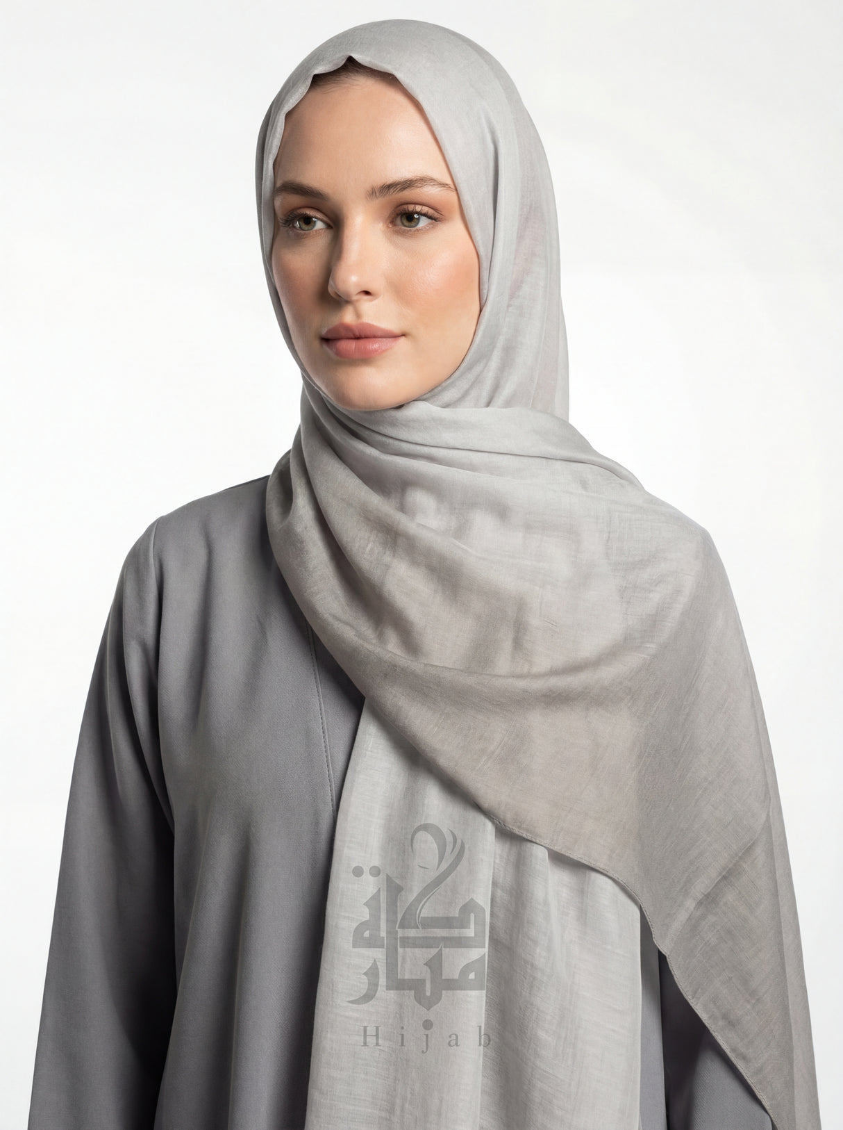 Linen Two Tone Hijab Mubaraka Hijab