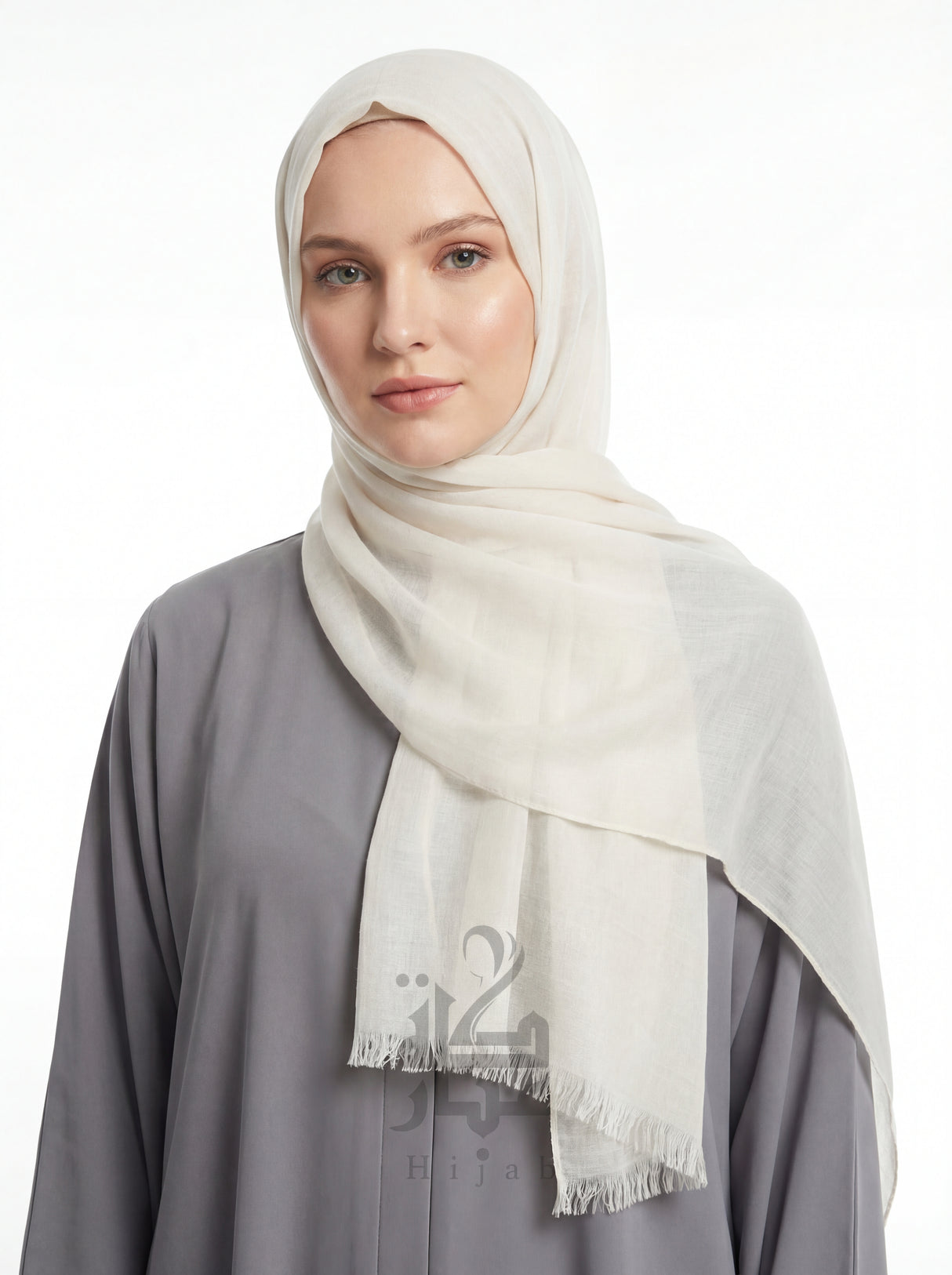 Linen Two Tone Hijab Mubaraka Hijab