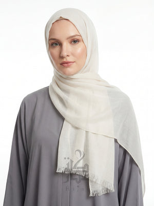 Linen Two Tone Hijab Mubaraka Hijab