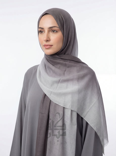 Linen Two Tone Hijab Mubaraka Hijab