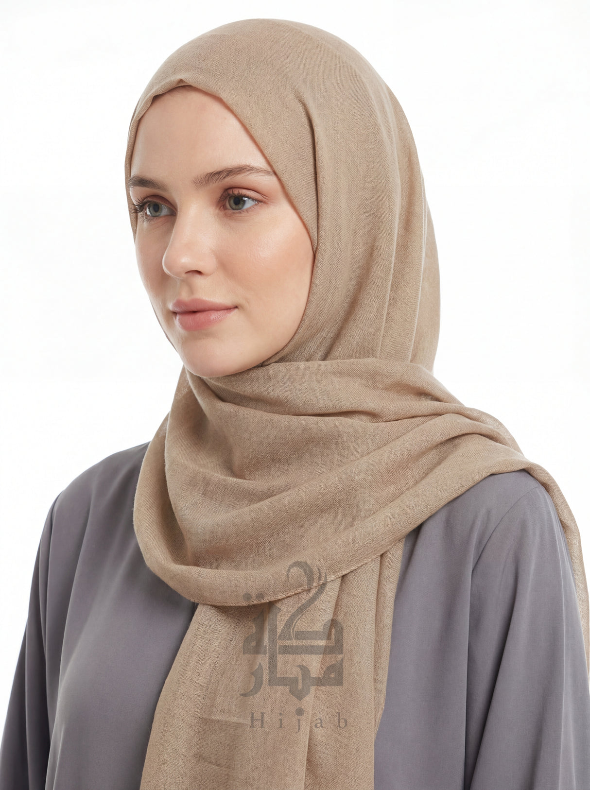 Linen One Tone Hijab Mubaraka Hijab