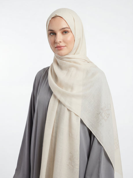 Linen One Tone Hijab Mubaraka Hijab