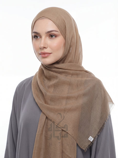 Linen One Tone Hijab Mubaraka Hijab