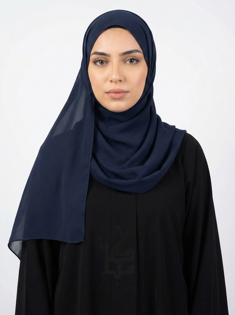 Chiffon Korea Plain Mubaraka Hijab