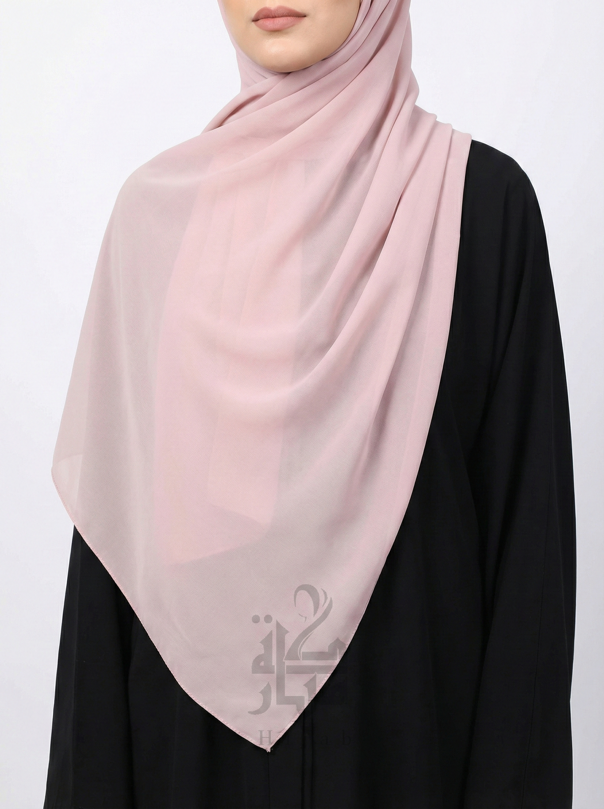 Chiffon Korea Plain Mubaraka Hijab
