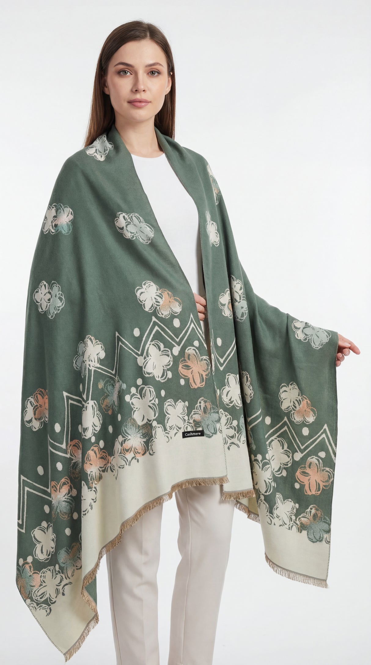 Aafreen™ Cashmere Shawl - Mubaraka Hijab