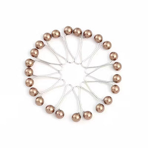 Pearl Hijab Scarf Clips Pin Mubaraka Hijab